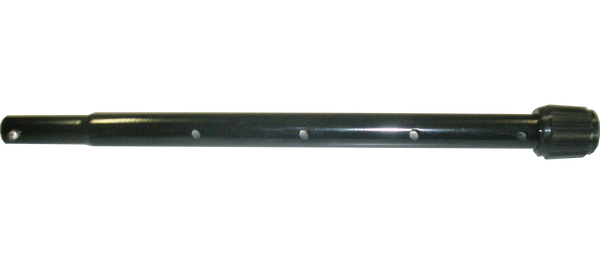 Whites 12" Aluminum Extension Rod Shaft, Center, Flat Black