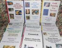 COMPLETE GOLD DETECTING & PANNING & HISTORICAL COLLECTION (21 Books)